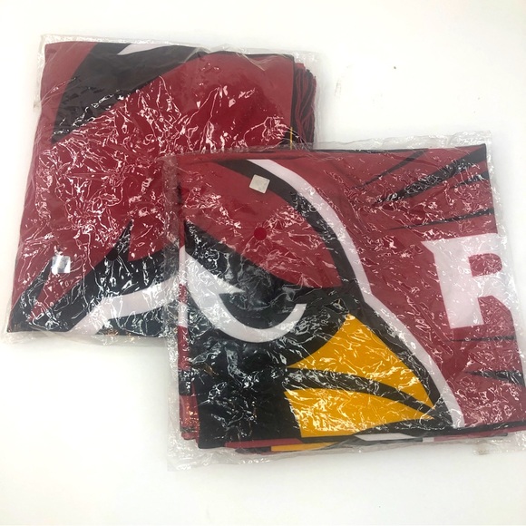 NFL Arizona Cardinals Set of 2 Scarves Rise Up Red Sea Scarf NEW - Picture 2 of 6